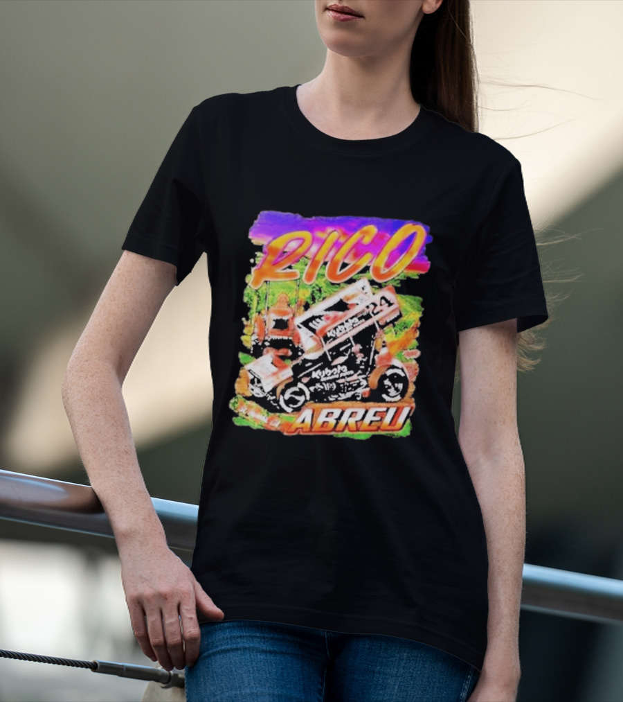 Rico Abreu Kubota 24 Racing Car T-Shirt