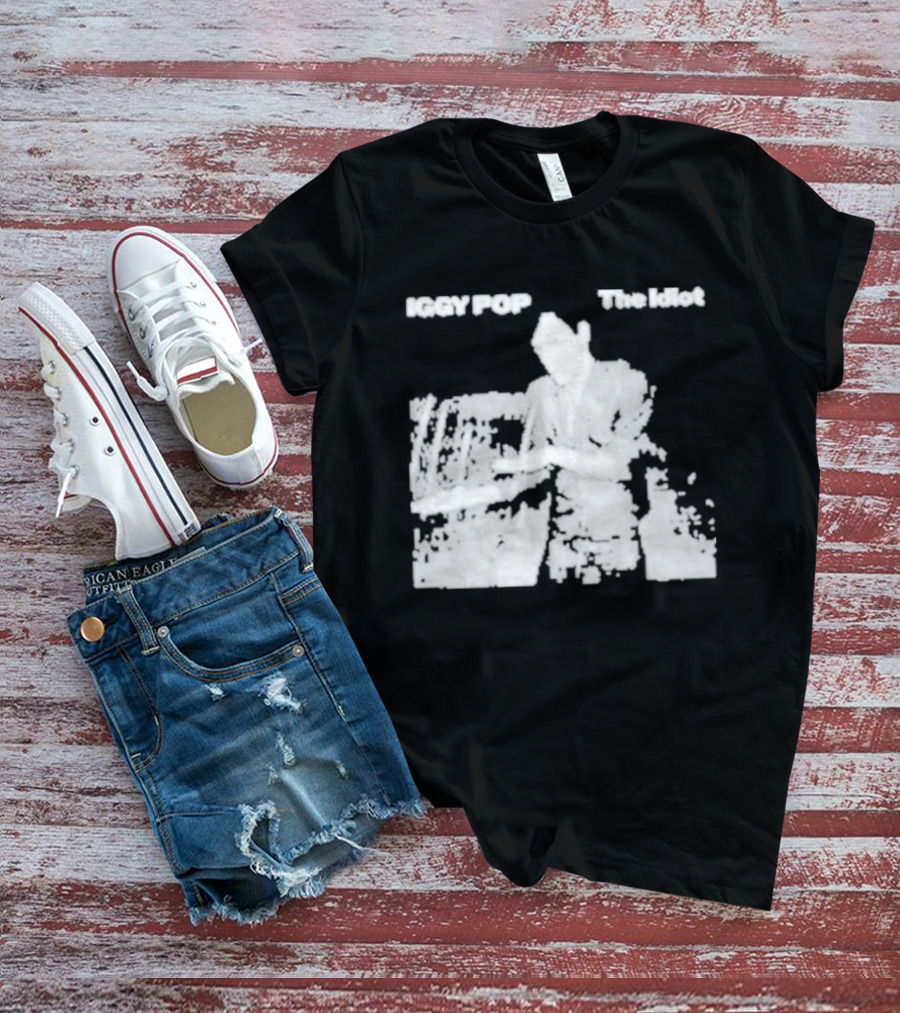 Iggy Pop The Idiot Album Artwork Cover T-Shirt