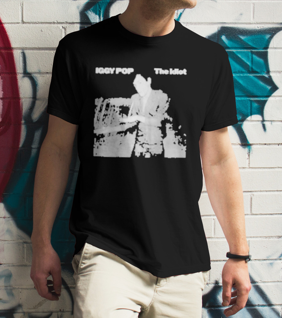 Iggy Pop The Idiot Album Artwork Cover T-Shirt