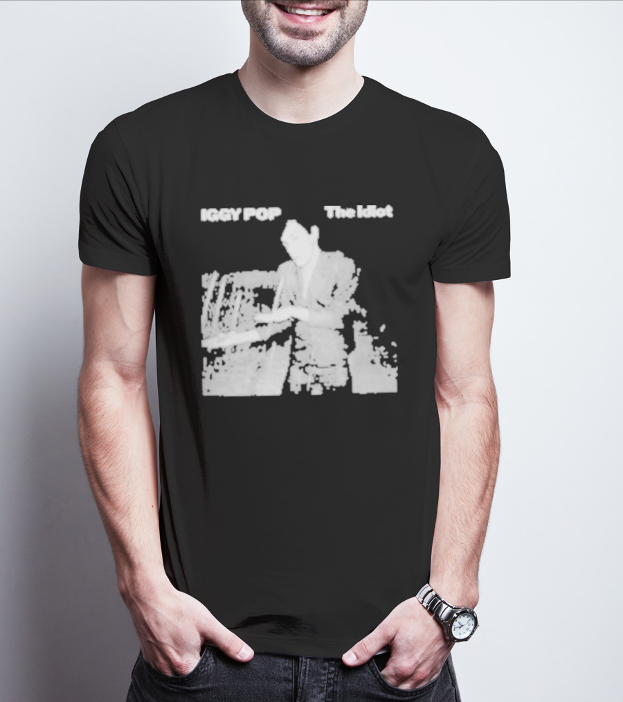 Iggy Pop The Idiot Album Artwork Cover T-Shirt