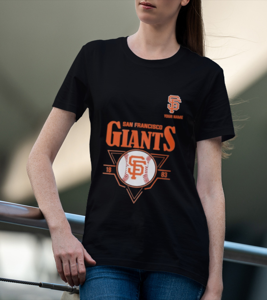 San Francisco Giants 1883 Baseball SF Team T-Shirt
