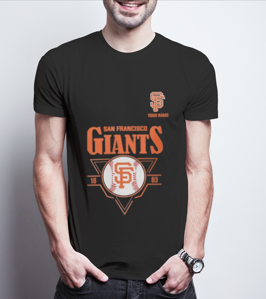 San Francisco Giants 1883 Baseball SF Team T-Shirt