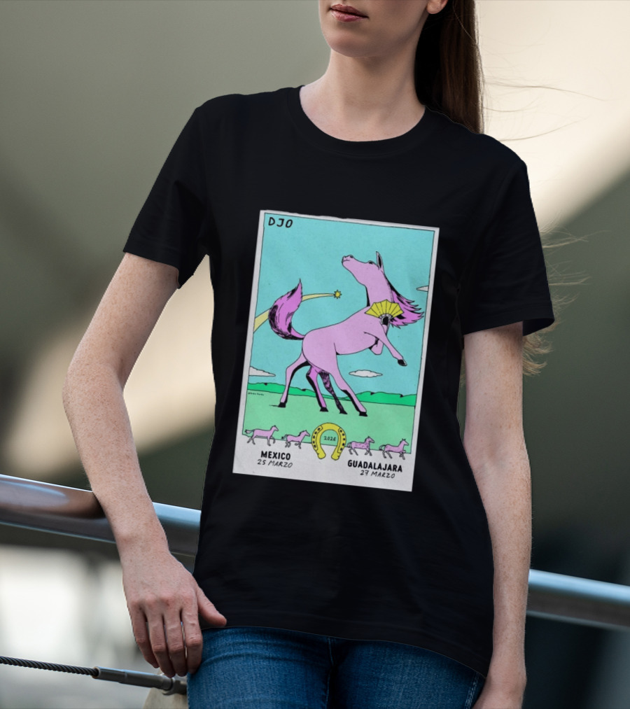 Djo 2026 Guadalajara March 27 Mexico Purple Horse T-Shirt