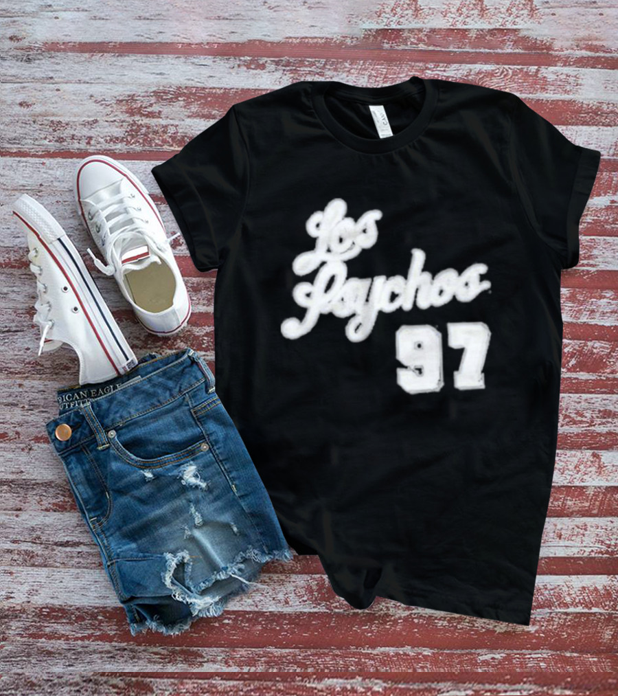 Los Psychos 97 Throwback The Psycho Realm Rare T-Shirt