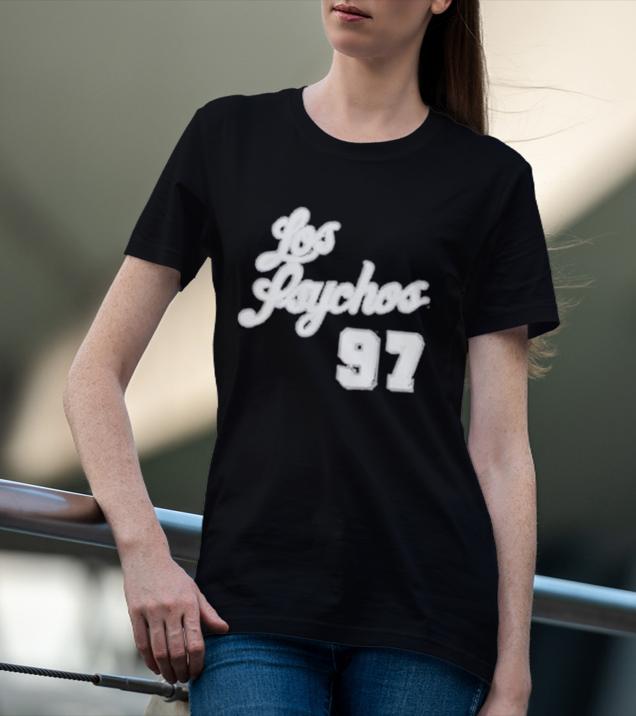 Los Psychos 97 Throwback The Psycho Realm Rare T-Shirt