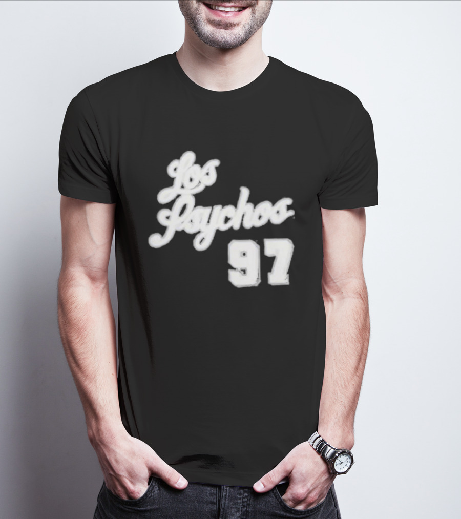 Los Psychos 97 Throwback The Psycho Realm Rare T-Shirt
