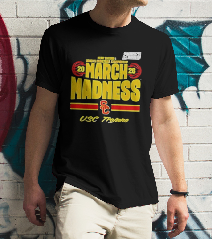 USC Trojans March Madness 2026 Women's Basketball T-Shirt