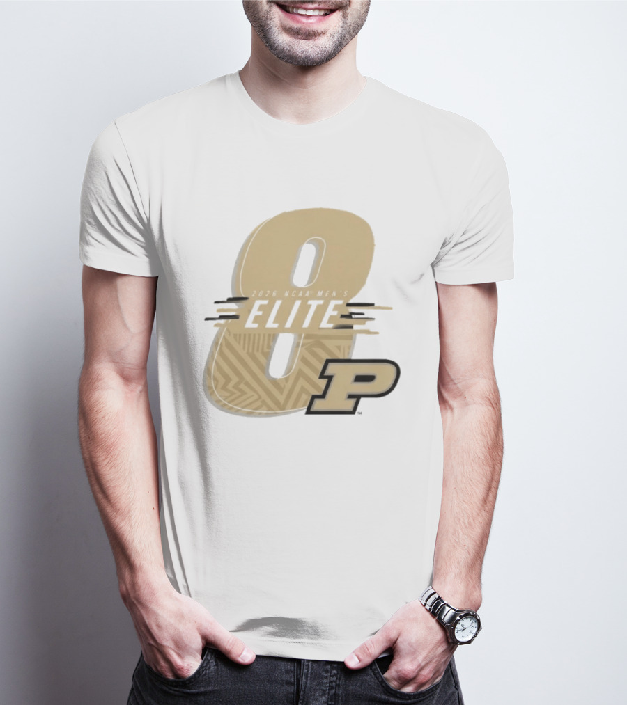 Purdue Boilermakers 2026 NCAA Men's Elite 8 T-Shirt