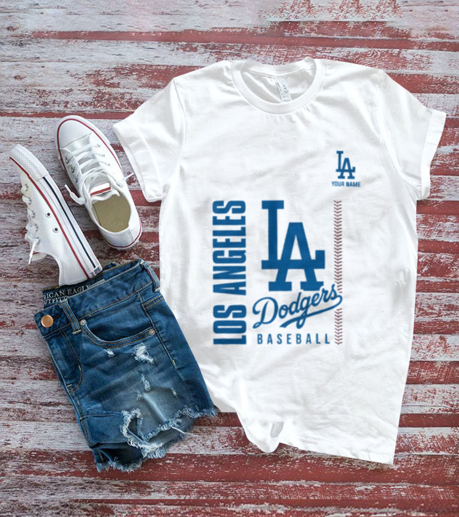 Los Angeles Dodgers Baseball LA Team Wear T-Shirt