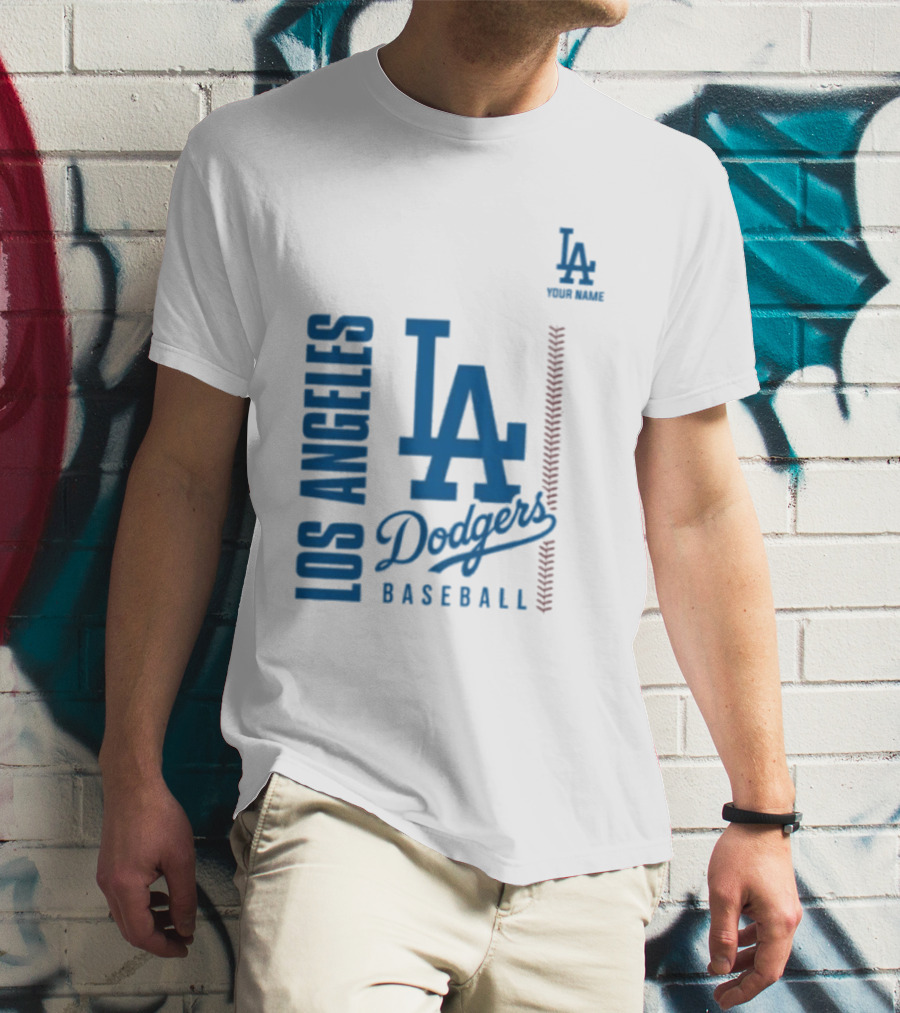 Los Angeles Dodgers Baseball LA Team Wear T-Shirt