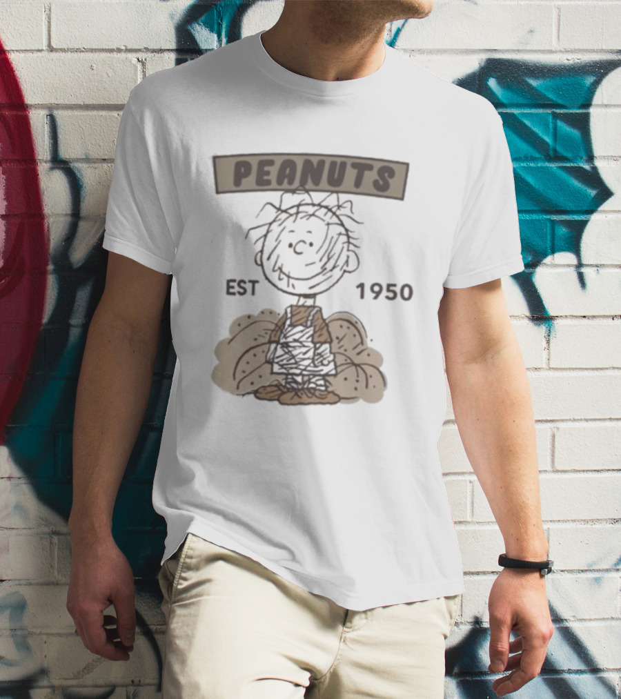 Peanuts Pigpen Character Est 1950 Comic Strip T-Shirt