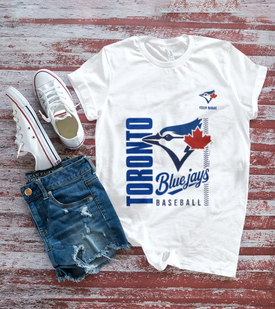 Toronto Blue Jays Baseball Canada Maple Leaf Team Spirit T-Shirt