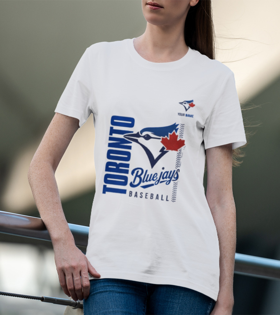 Toronto Blue Jays Baseball Canada Maple Leaf Team Spirit T-Shirt