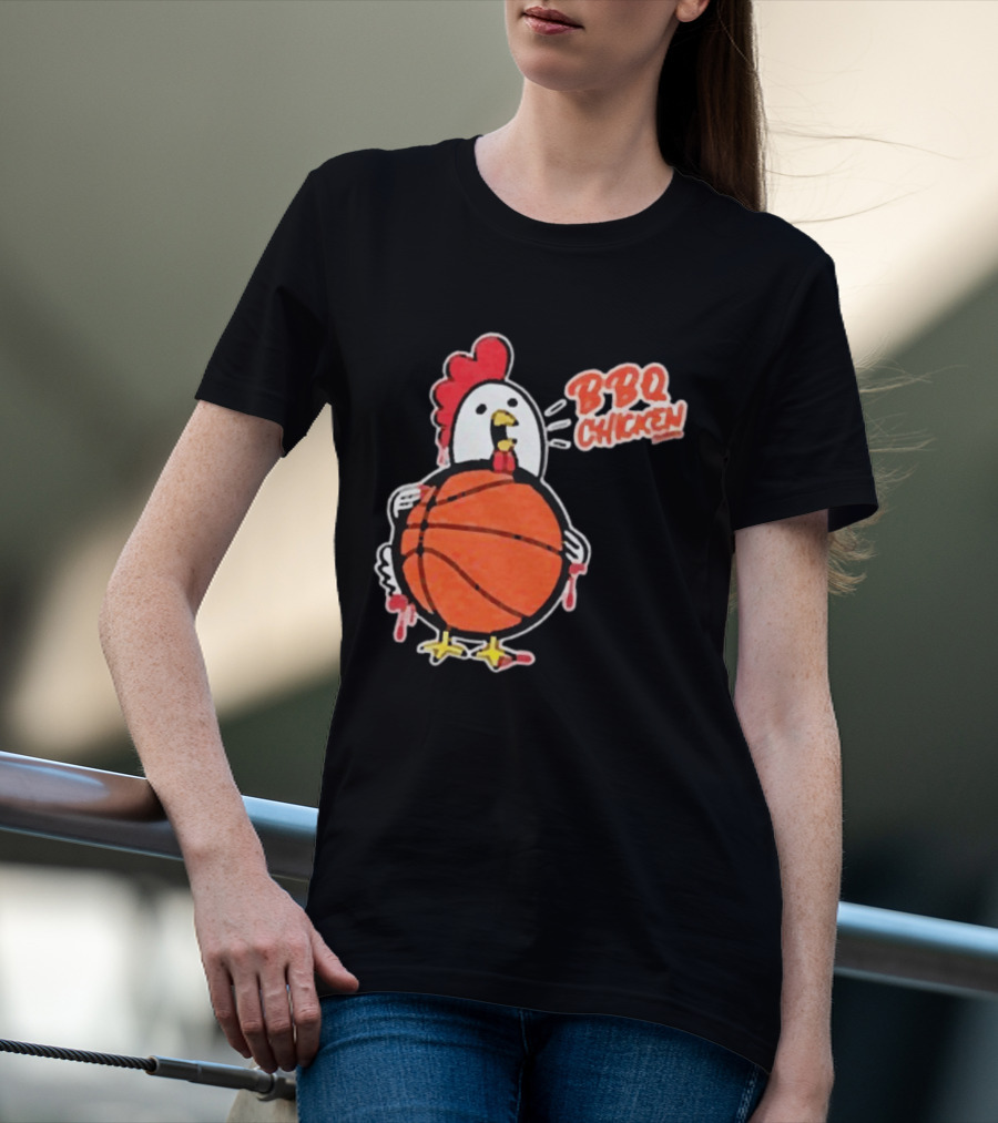 BBQ Chicken Ballers Basketball Most Popular For Sale T-Shirt