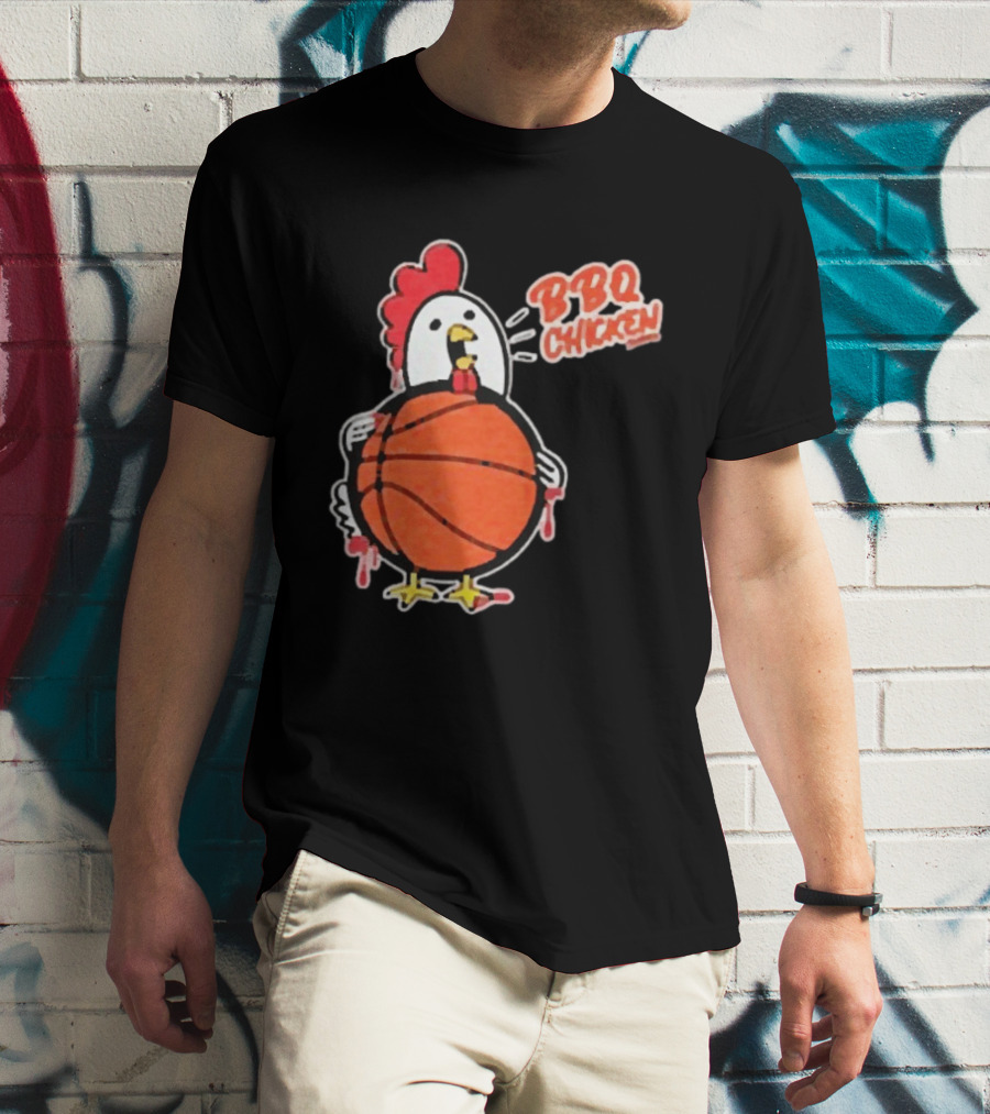 BBQ Chicken Ballers Basketball Most Popular For Sale T-Shirt