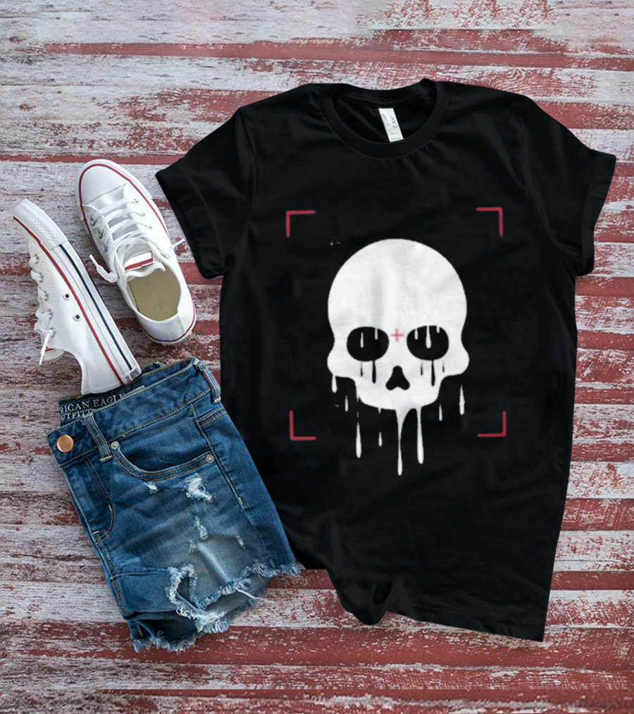 Blast Cs Dripping Skull Target T-Shirt
