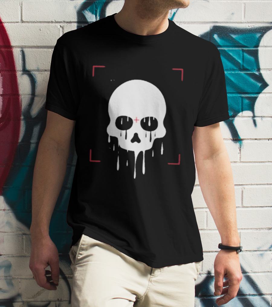 Blast Cs Dripping Skull Target T-Shirt