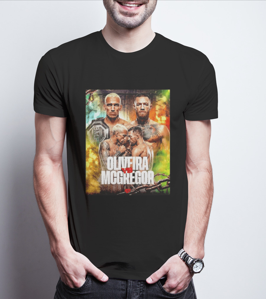 Oliveira Vs McGregor BMF Title UFC Fight Week T-Shirt