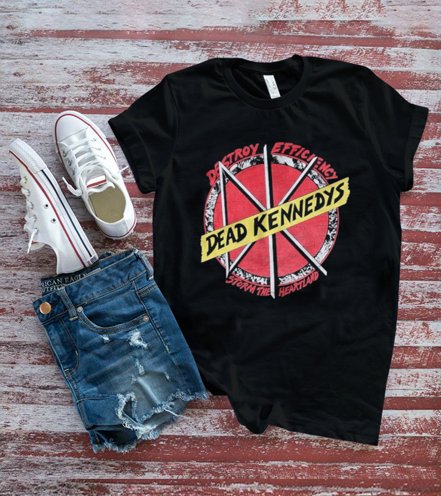 Dead Kennedys Destroy Efficiency Storm The Heartland T-Shirt