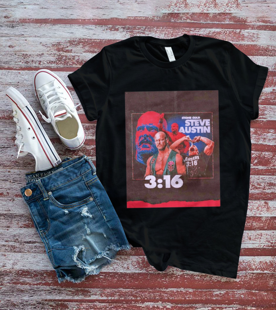 Stone Cold Steve Austin 3:16 King Of The Ring 1996 Vintage Wrestling T-Shirt
