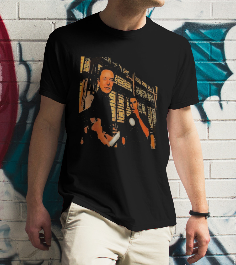 Elon Musk Nikita Bier Pvp Social Media Platform Visionary Tech Entrepreneurs T-Shirt