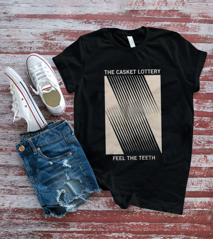 The Casket Lottery Feel The Teeth Linear T-Shirt