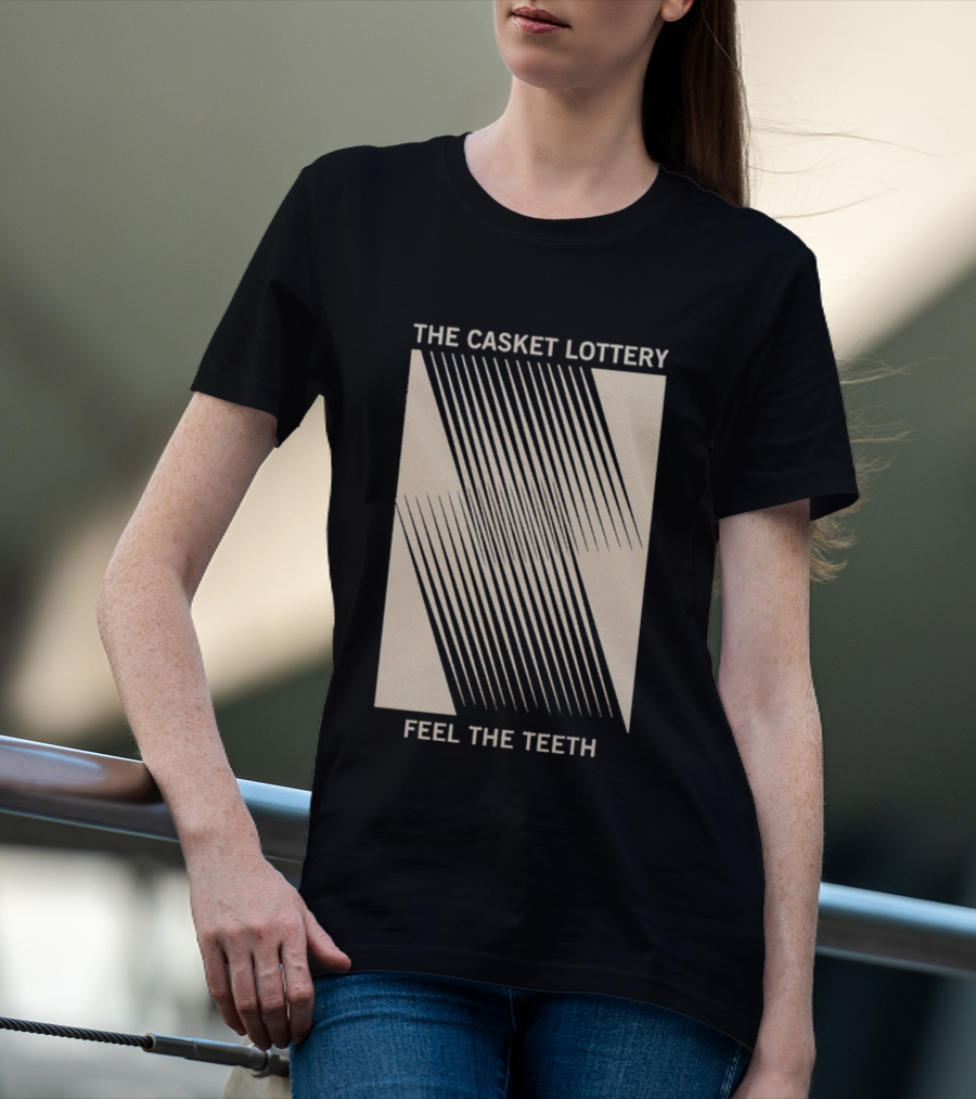 The Casket Lottery Feel The Teeth Linear T-Shirt
