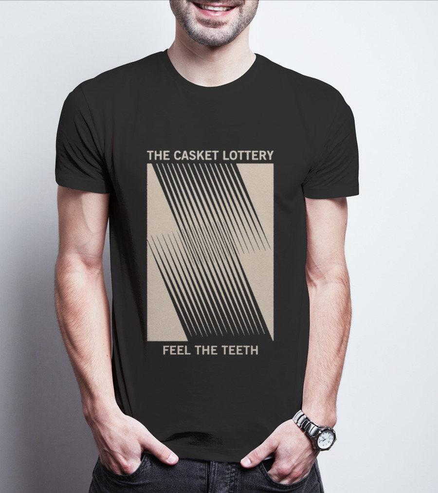 The Casket Lottery Feel The Teeth Linear T-Shirt