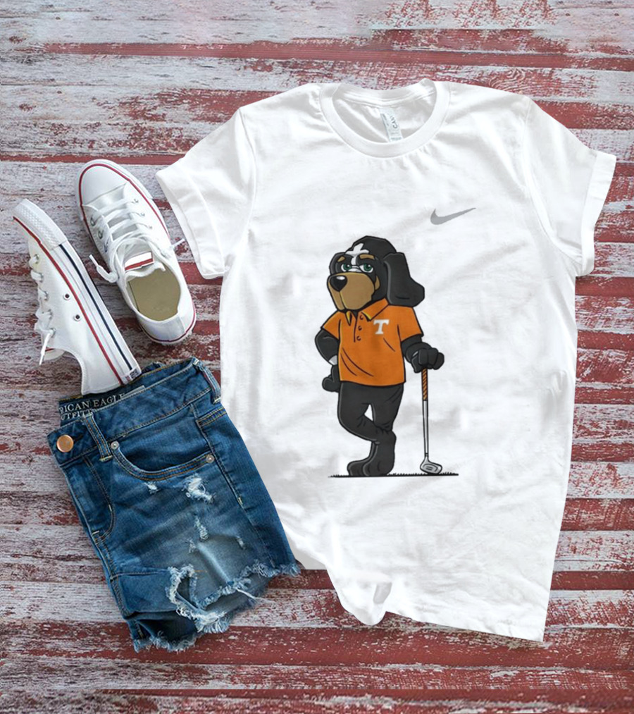Vol Golfing Smokey In Tennessee Orange Nike T-Shirt