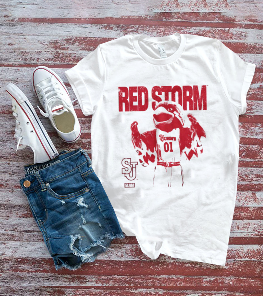 St. John's Red Storm SJ Mascot 01 T-Shirt