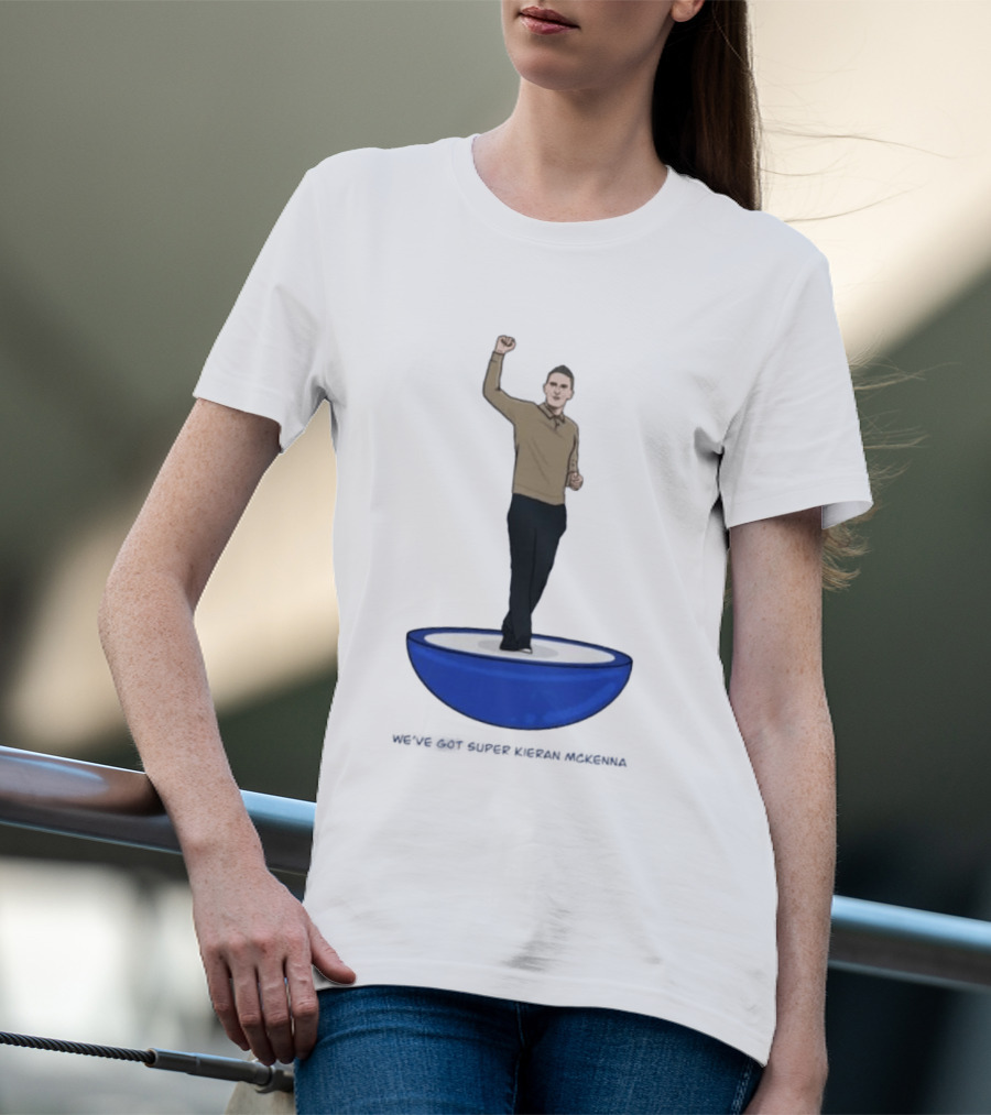Super Kieran McKenna Subbuteo Illustration Football T-Shirt
