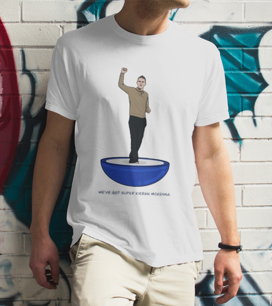 Super Kieran McKenna Subbuteo Illustration Football T-Shirt