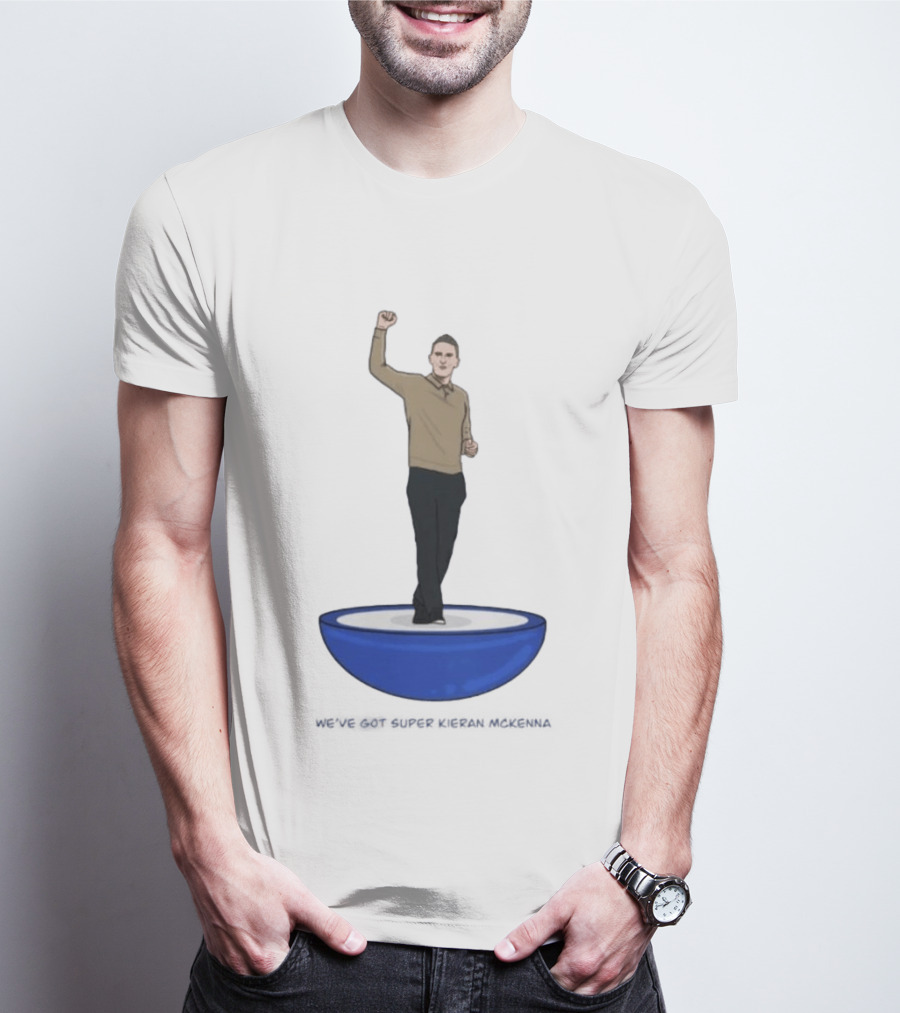 Super Kieran McKenna Subbuteo Illustration Football T-Shirt