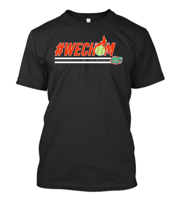 Florida Gators Softball WeChamp Hashtag Orange T-Shirt