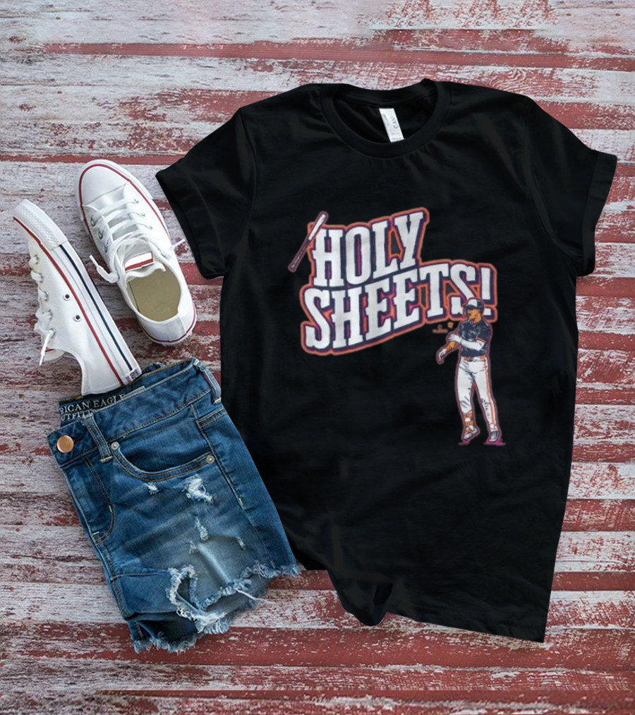 Gavin Sheets Holy Sheets Bat Toss Baseball Player T-Shirt