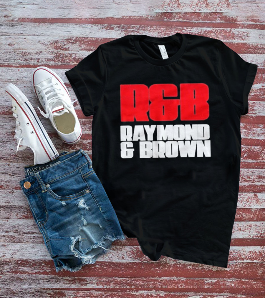 Raymond & Brown R&B World Tour 2026 Bold Red White T-Shirt