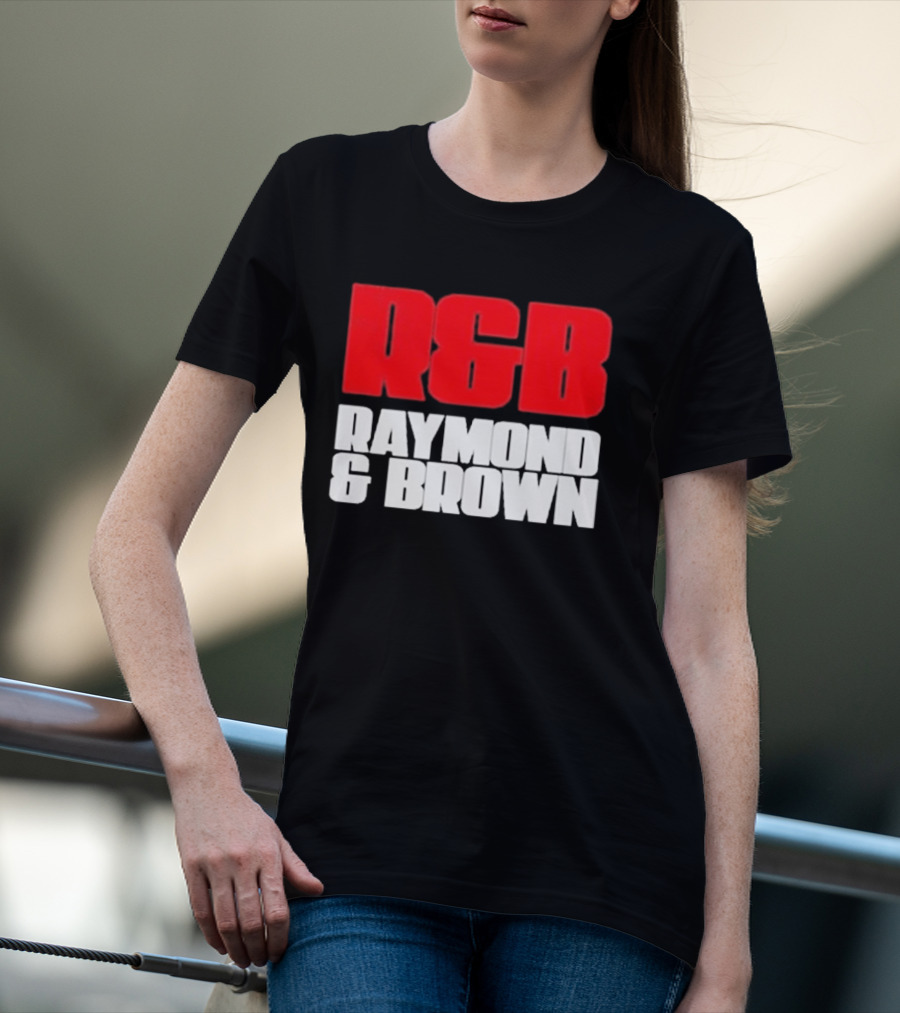 Raymond & Brown R&B World Tour 2026 Bold Red White T-Shirt