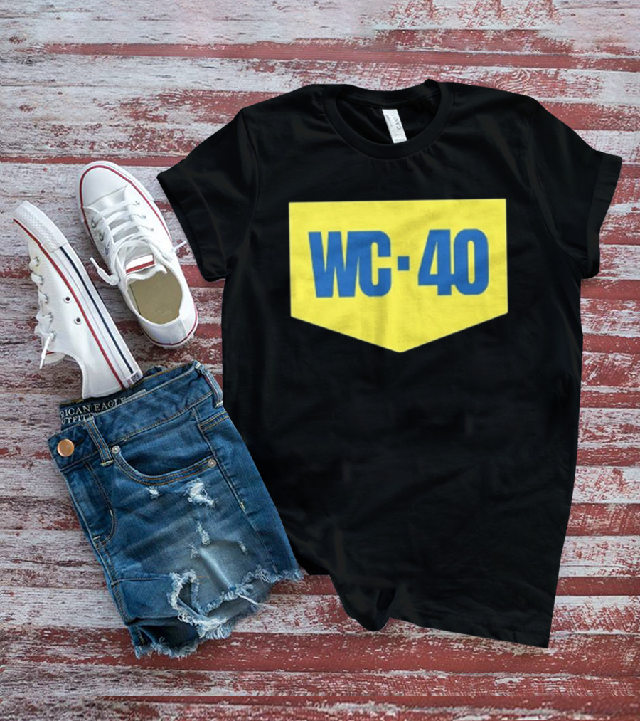 Willson Contreras WC 40 Blue Text On Yellow T-Shirt