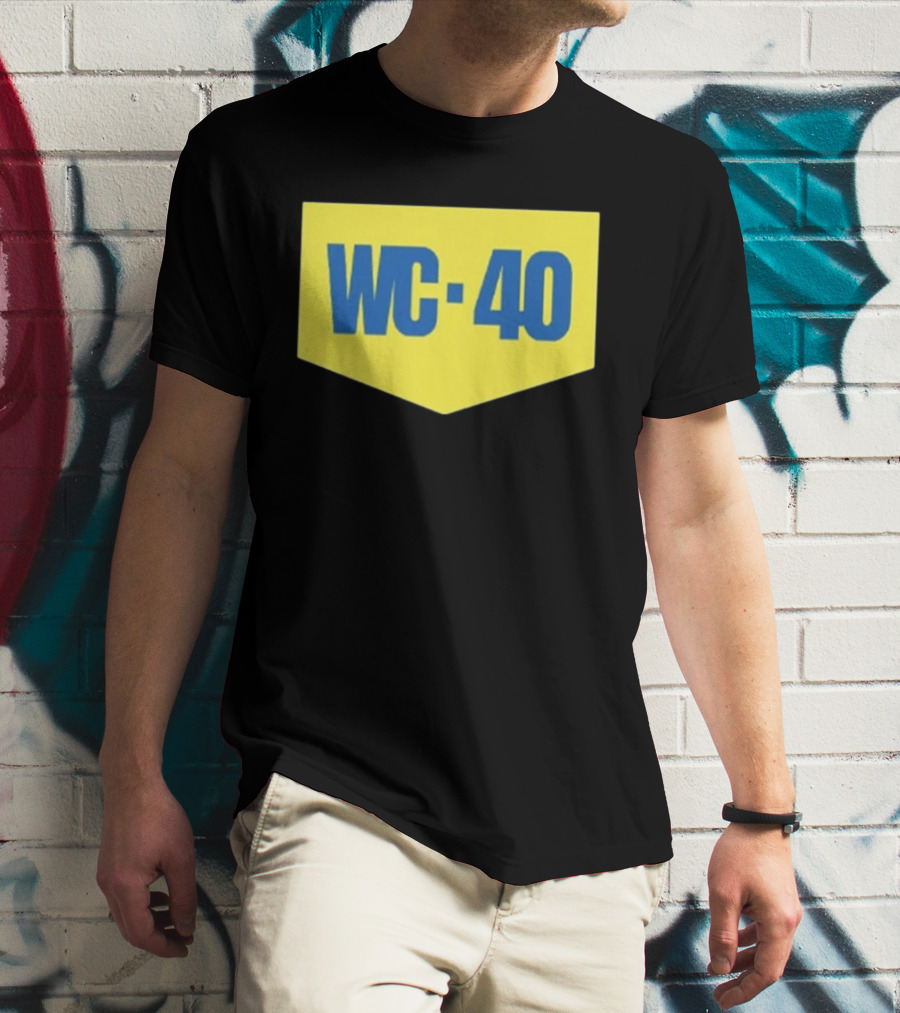 Willson Contreras WC 40 Blue Text On Yellow T-Shirt