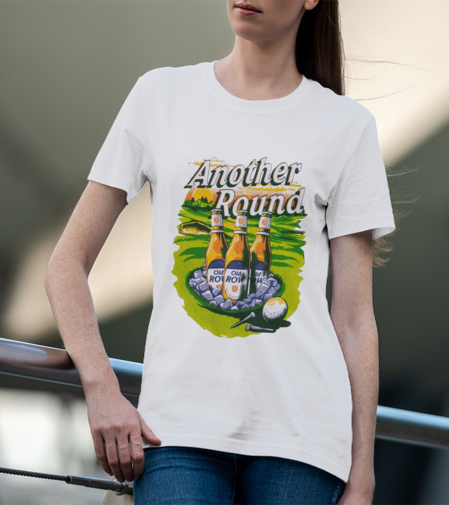 Another Round Old Row Golf Beer Bottles T-Shirt
