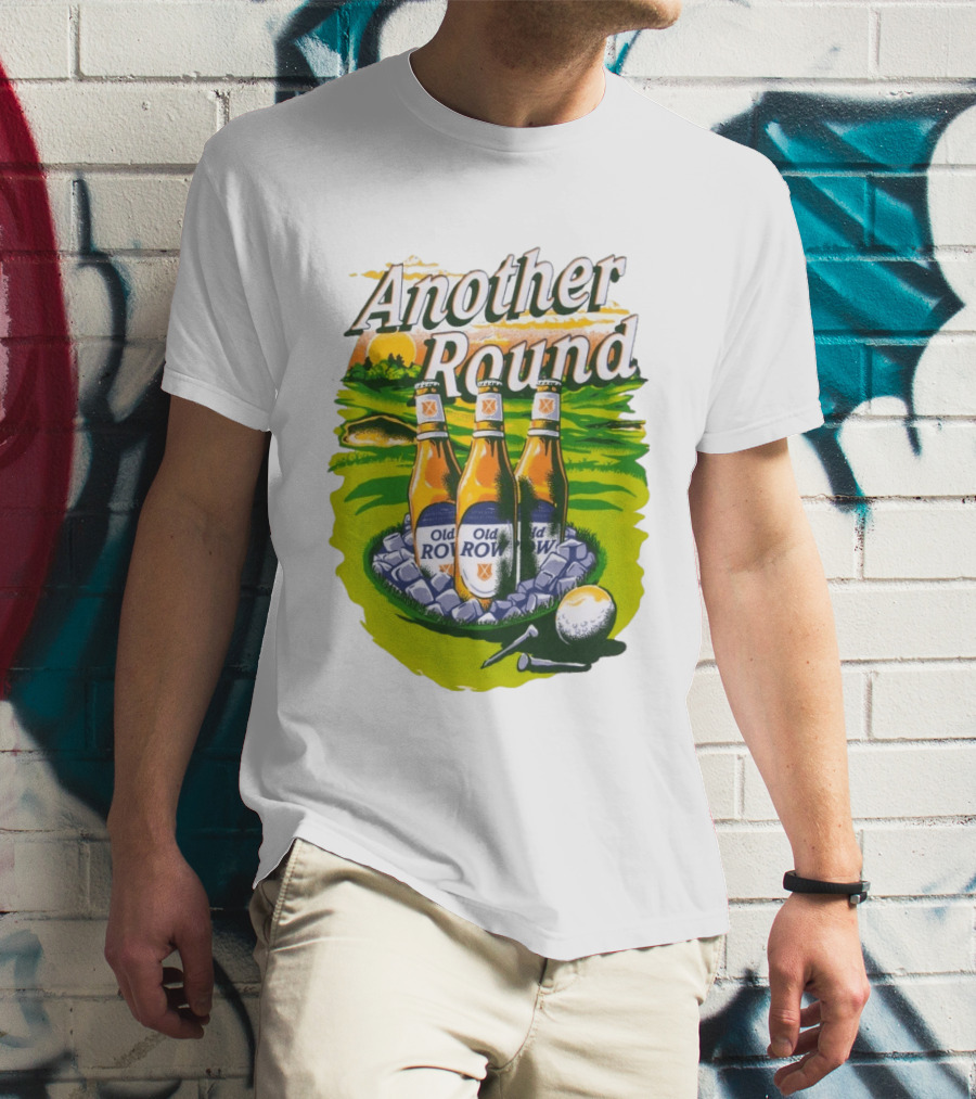 Another Round Old Row Golf Beer Bottles T-Shirt
