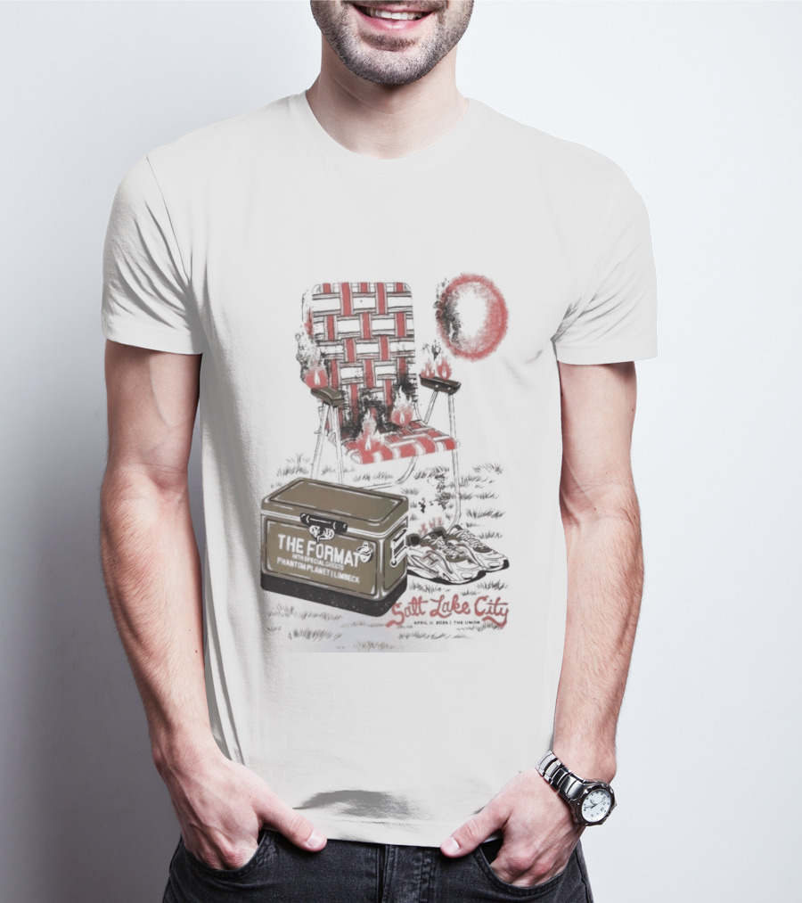 The Format Salt Lake City Apr 11 2026 Picnic Chair Cooler T-Shirt