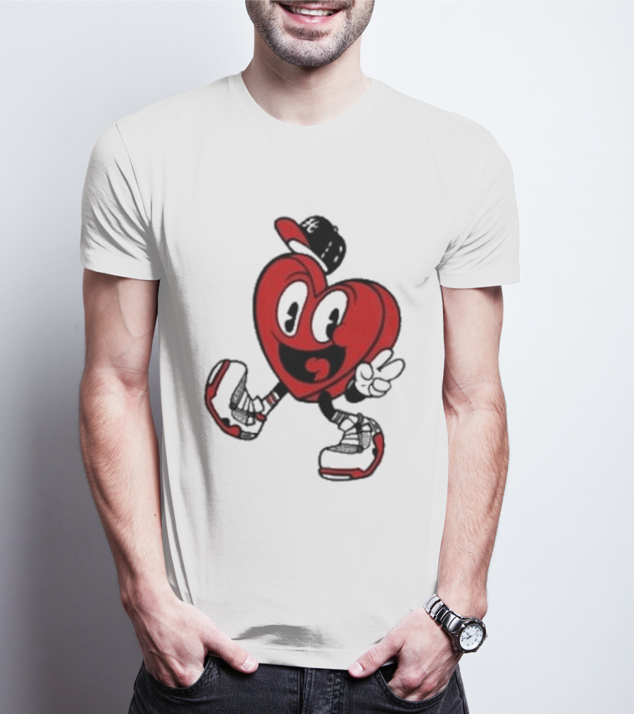 Hulvey Love Like That Heart Character Cartoon T-Shirt