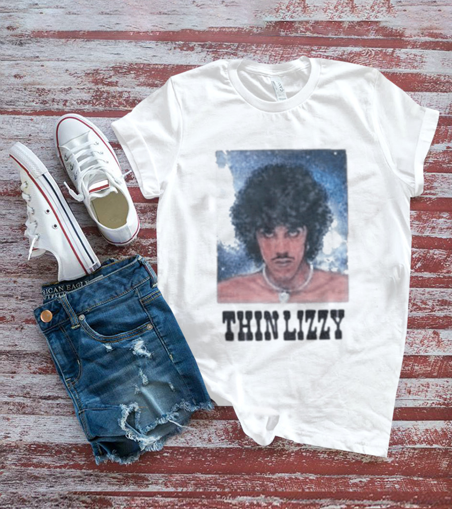 Noah Thin Lizzy Vintage Rock Collaboration T-Shirt