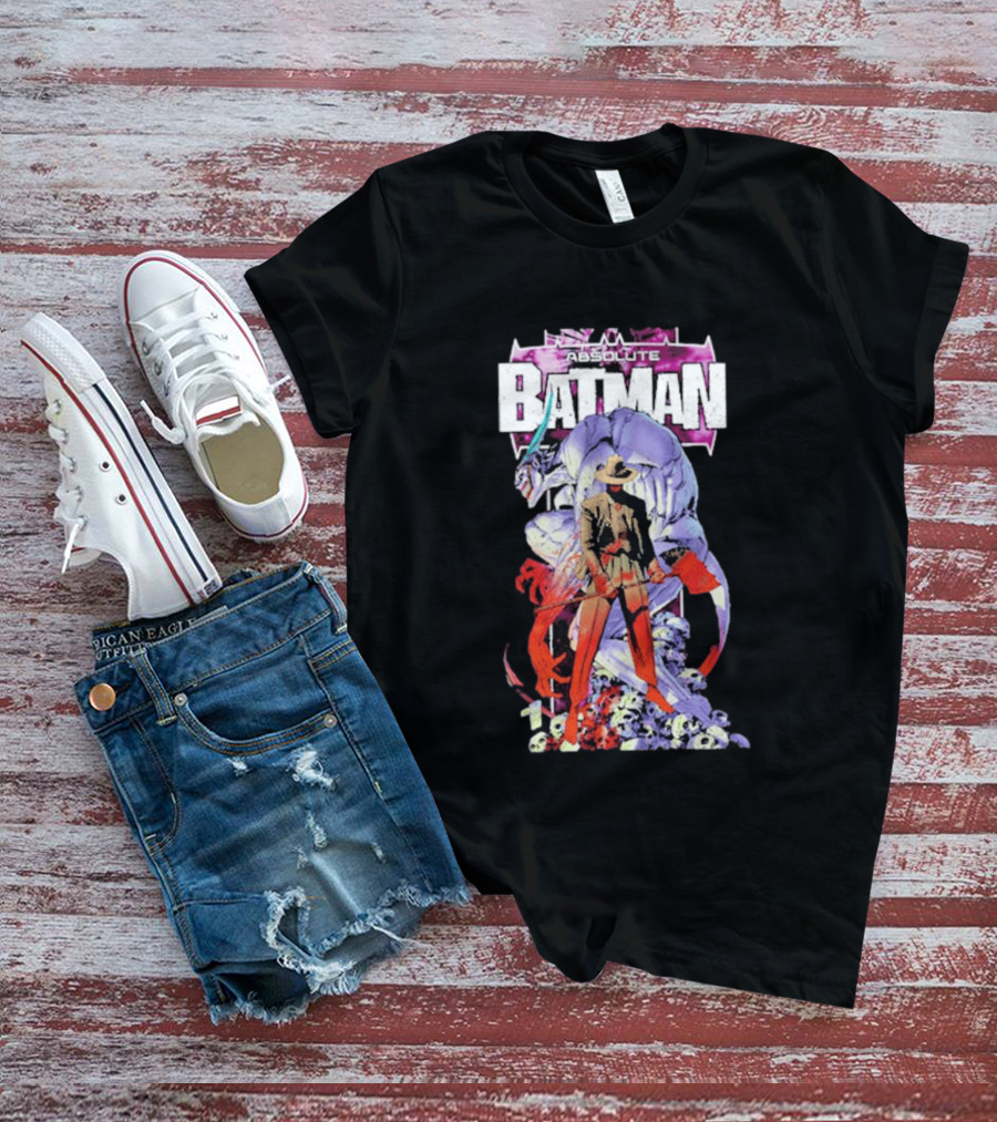 Absolute Batman Featuring Iconic Character And Enigmatic Figure Issue 19 Covers T-Shirt