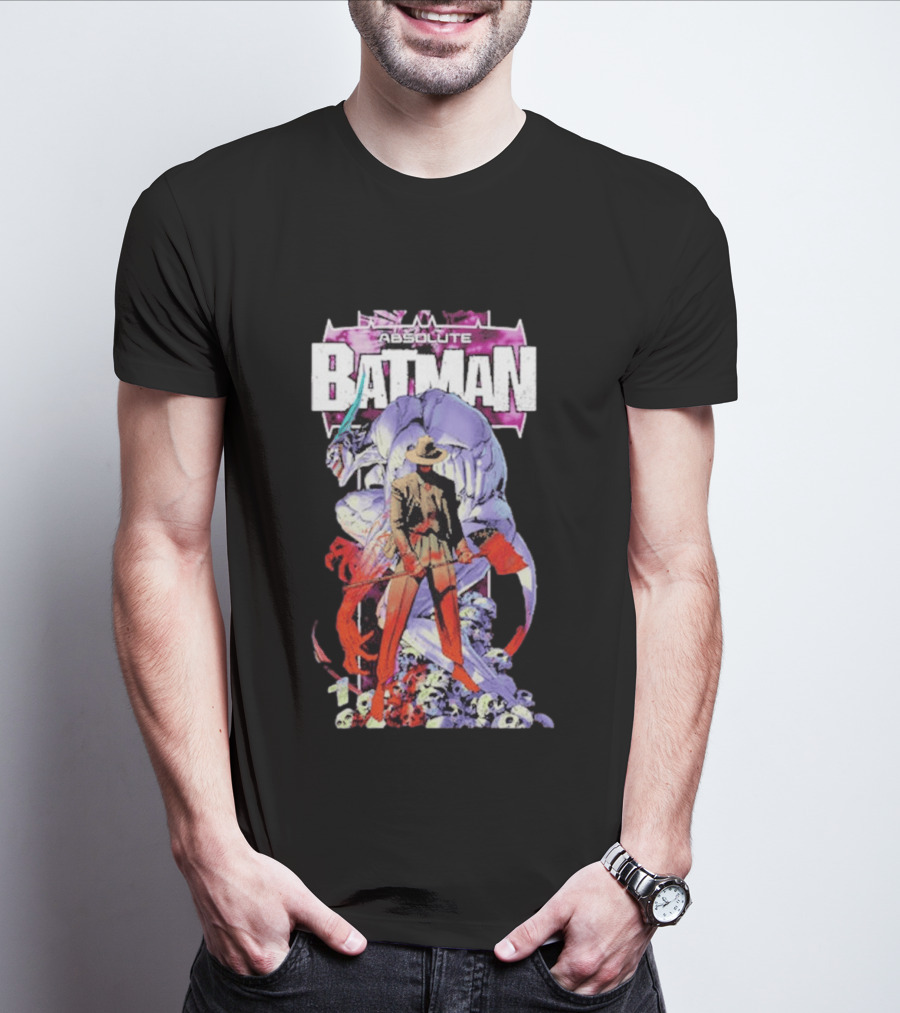 Absolute Batman Featuring Iconic Character And Enigmatic Figure Issue 19 Covers T-Shirt