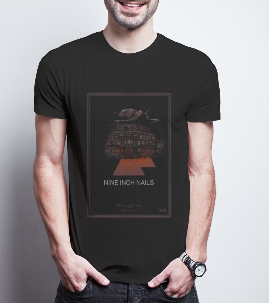 Nine Inch Nails Royal Albert Hall London June 24 2018 Concert T-Shirt