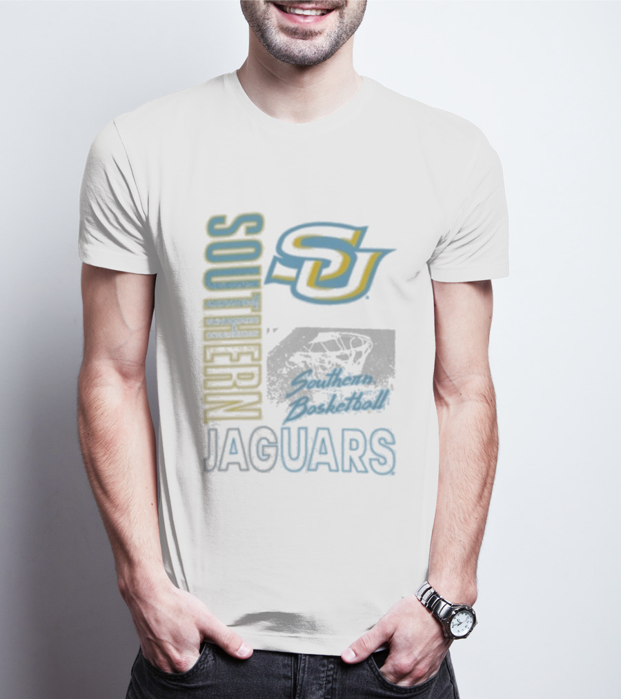 Southern University Jaguars SU Classic Basketball Bench T-Shirt