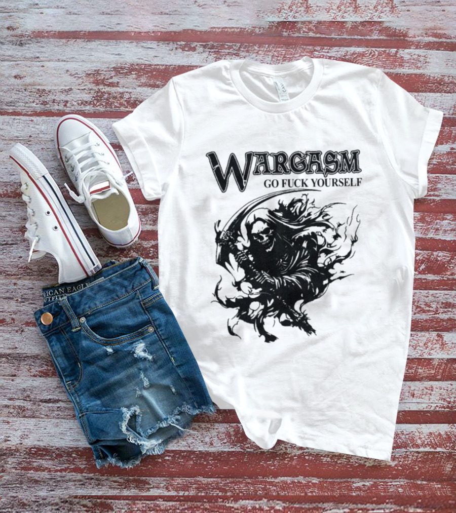 Wargasm Go Fuck Yourself Dark Fantasy Creature T-Shirt