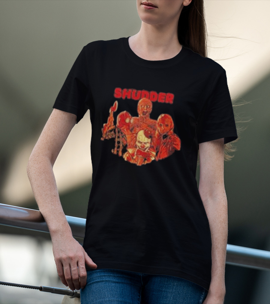 Shudder Horror Villains Ensemble T-Shirt